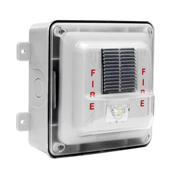 BOCINA BLANCA LUZ ESTROB. TECHO 70V, 2W REDONDA