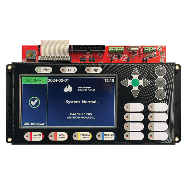 ANUNCIADOR REMOTO LCD 16x40 SERIE FLEXNET FX-4000 UL, FM