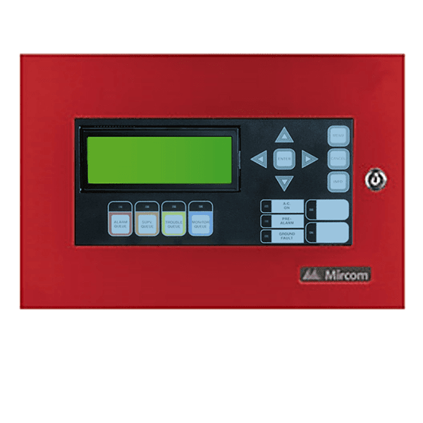 CAJA Y PUERTA ROJA  P/ANUNUNCIADOR SERIES RAM/RAX/RAXN