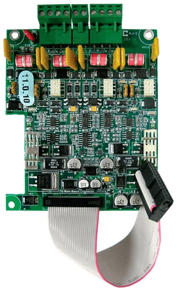 Módulo Expansor de Lazo, Agrega 2 Lazos, hasta 318 Dispositivos por Lazo, Requiere el Módulo de Control ALCN-4792MISO para un Total de 4 Lazos y hasta 1,272 Dispositivos, Protocolo AP de MIRCOM