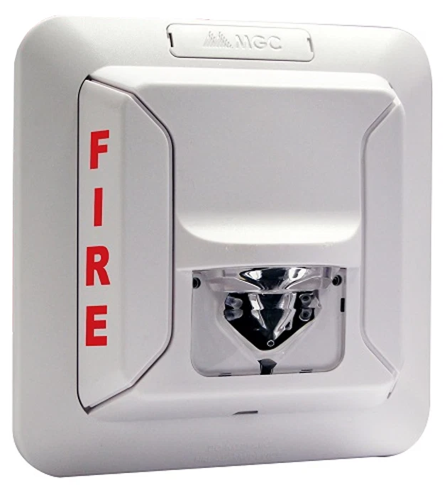 Lámpara Estroboscópica LED, Montaje en Pared, 24 Vcd, 2 Hilos, Candelas Seleccionables, Color Blanco