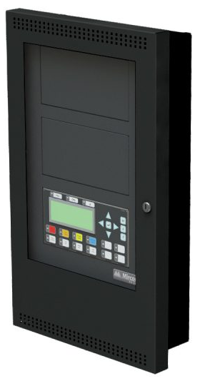 Unidad Central de Procesamiento para Panel FleX-Net FX-4000 de MIRCOM, hasta 8 Lazos SLC, Interfaz de Tarjeta de Red y Evacuación por Voz, Integración BMS, Fuente de Alimentación de 12 Amp, Incluye Chasis, Multi Protocolos, CLIP, AP y MP
