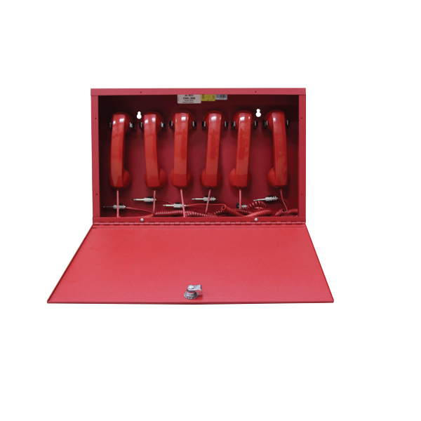GABINETE PARA HASTA 6 TELEFONOS DE BOMBEROS FH-100A
