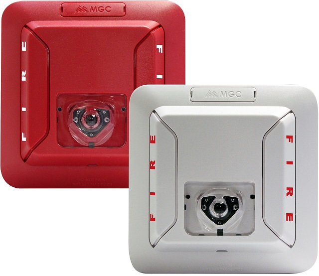 LUZ ESTROBOSCOPICA ROJA SERIE 400 MONTAJE EN PARED UL