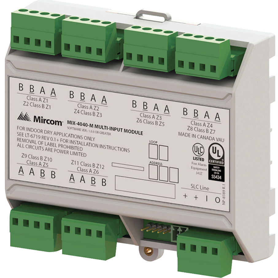 MODULO SUPERV. 6/12 ENTRADAS SERIE 4000 PROTOCOLO MP