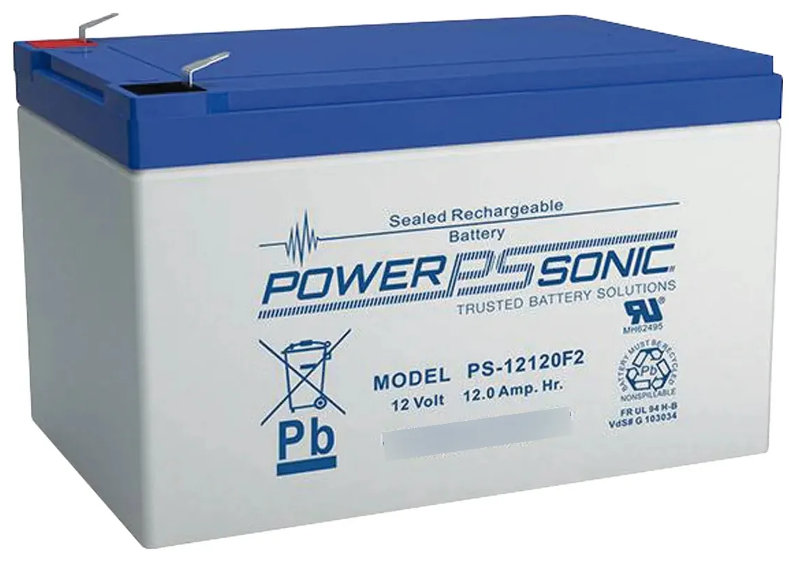 Batería 12V 12AH, Para Respaldo, Tecnologías AGM/VRLA, 5 Años Vida Útil, Terminales tipo F2, Reconocida UL